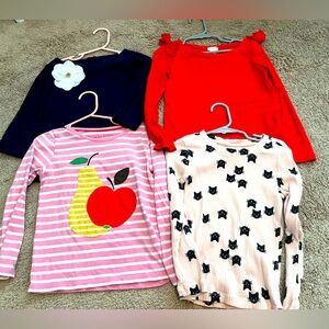 Girls size 4/5 mini Boden and other high end top lot